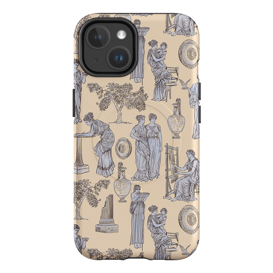 Symposium Alabaster Printed Phone Cases iPhone 14 / Armoured MagSafe by Veronica Tucker - The Dairy