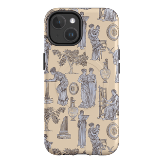 Symposium Alabaster Printed Phone Cases iPhone 14 / Armoured MagSafe by Veronica Tucker - The Dairy