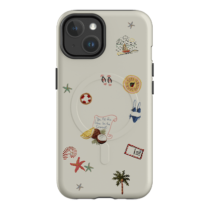 Vacay All Day Cream Printed Phone Cases by Antipodean - The Dairy