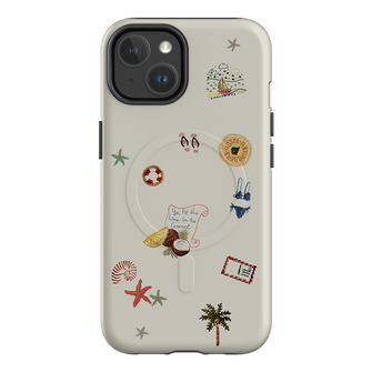 Vacay All Day Cream Printed Phone Cases by Antipodean - The Dairy