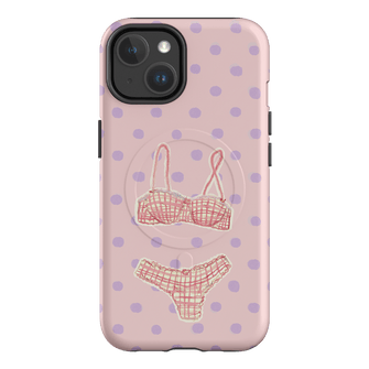 Vintage Gingham Printed Phone Cases iPhone 14 / Armoured MagSafe by Kayla Carr - The Dairy