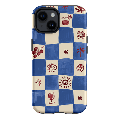 Afternoon Mezze Cornflower Printed Phone Cases iPhone 14 / Armoured by Charlie Taylor - The Dairy