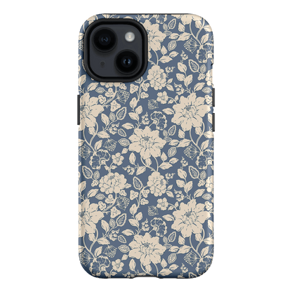 Blue Garden Printed Phone Cases iPhone 14 / Armoured by Kasiags Art - The Dairy