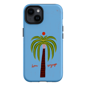 Bon Voyage Blue Printed Phone Cases iPhone 14 / Armoured by Marie Fauritte - The Dairy