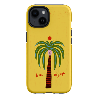 Bon Voyage Yellow Printed Phone Cases iPhone 14 / Armoured by Marie Fauritte - The Dairy