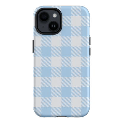 Cloud Plaid Printed Phone Cases iPhone 14 / Armoured by The Dairy - The Dairy