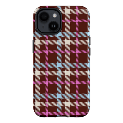 Confetti Plaid Printed Phone Cases iPhone 14 / Armoured by The Dairy - The Dairy