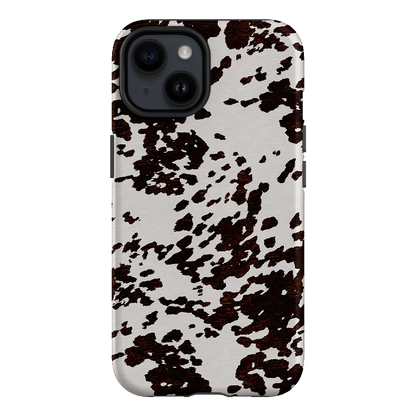 Cowhide Charm Printed Phone Cases iPhone 14 / Armoured by The Dairy - The Dairy