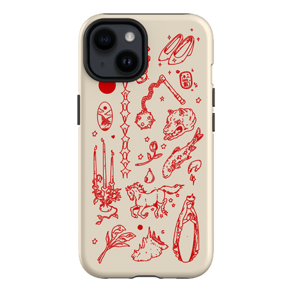 Dreamcore Cream Printed Phone Cases iPhone 14 / Armoured by Easty Beasty - The Dairy