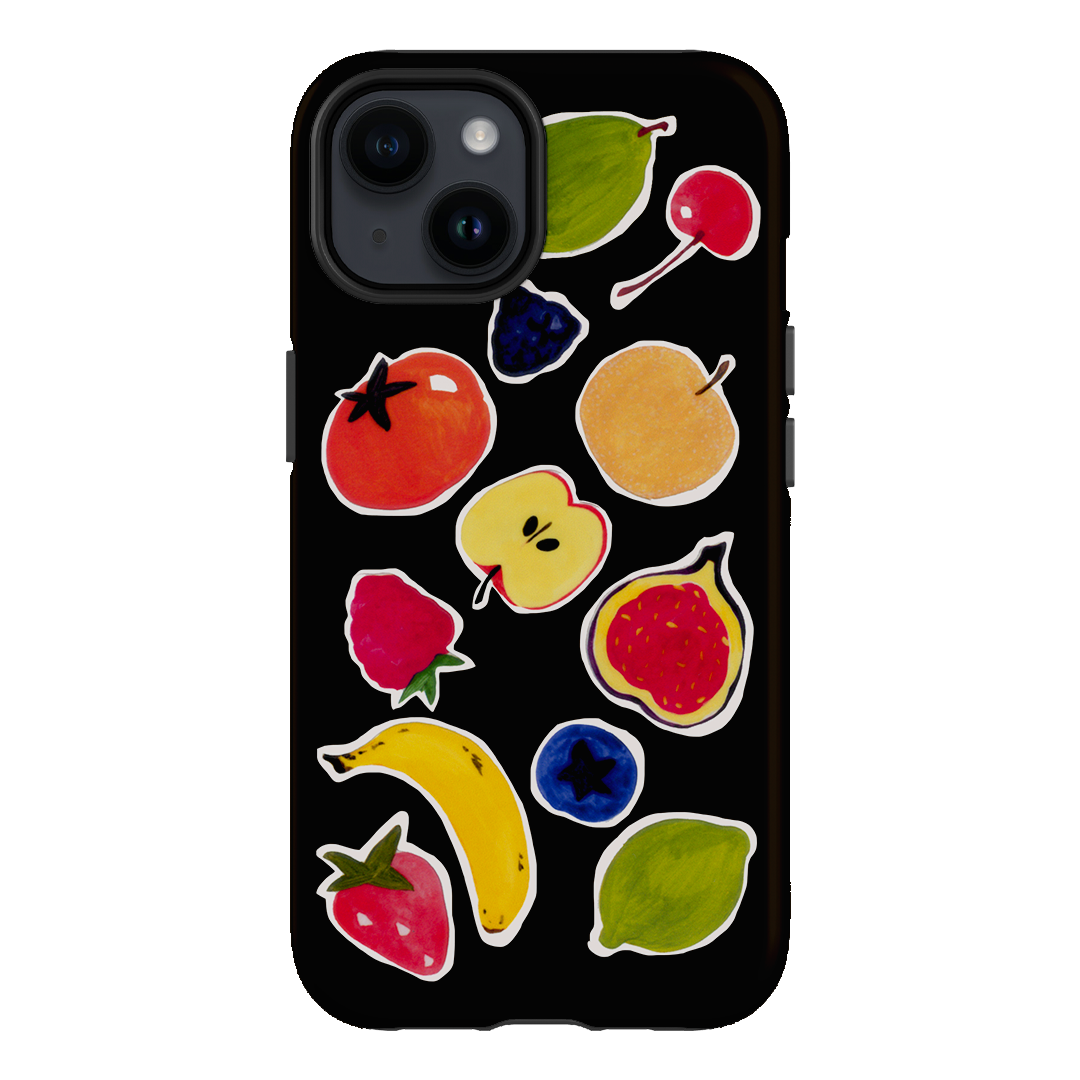 Fruit Stickers Printed Phone Cases iPhone 14 / Armoured by Studio Bon - The Dairy