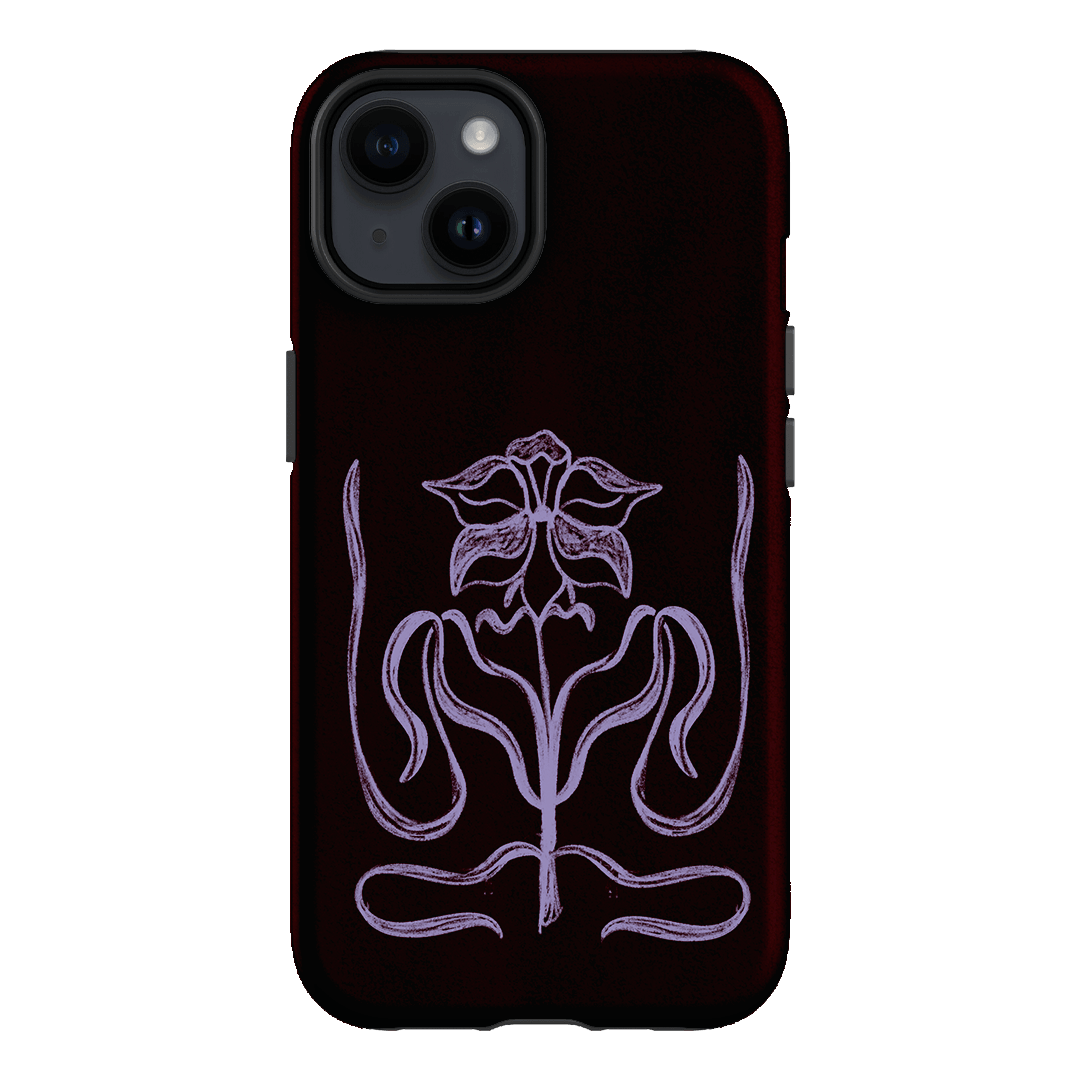 Growth Burgundy Printed Phone Cases by The Dairy - The Dairy