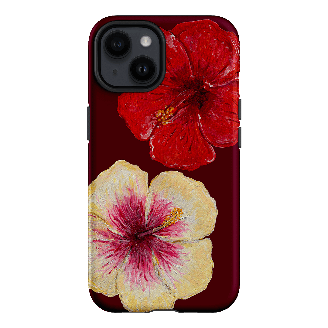 Hibiscus Flower Printed Phone Cases iPhone 14 / Armoured by BG. Studio - The Dairy