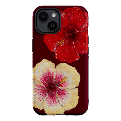 Hibiscus Flower Printed Phone Cases iPhone 14 / Armoured by BG. Studio - The Dairy