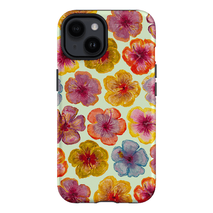 Hibiscus Holiday Sorbet Printed Phone Cases iPhone 14 / Armoured by BG. Studio - The Dairy