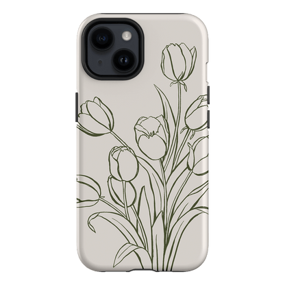 Inked Tulips Printed Phone Cases iPhone 14 / Armoured by Typoflora - The Dairy
