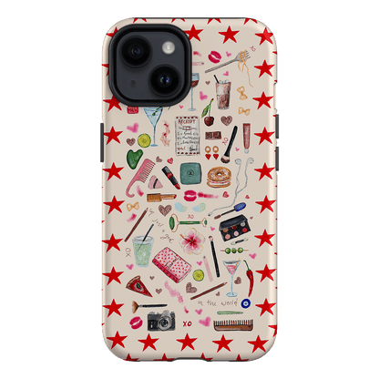 Just A Girl Printed Phone Cases iPhone 14 / Armoured by BG. Studio - The Dairy