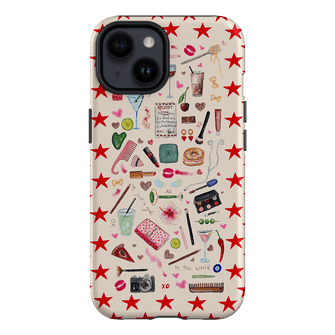 Just A Girl Printed Phone Cases iPhone 14 / Armoured by BG. Studio - The Dairy