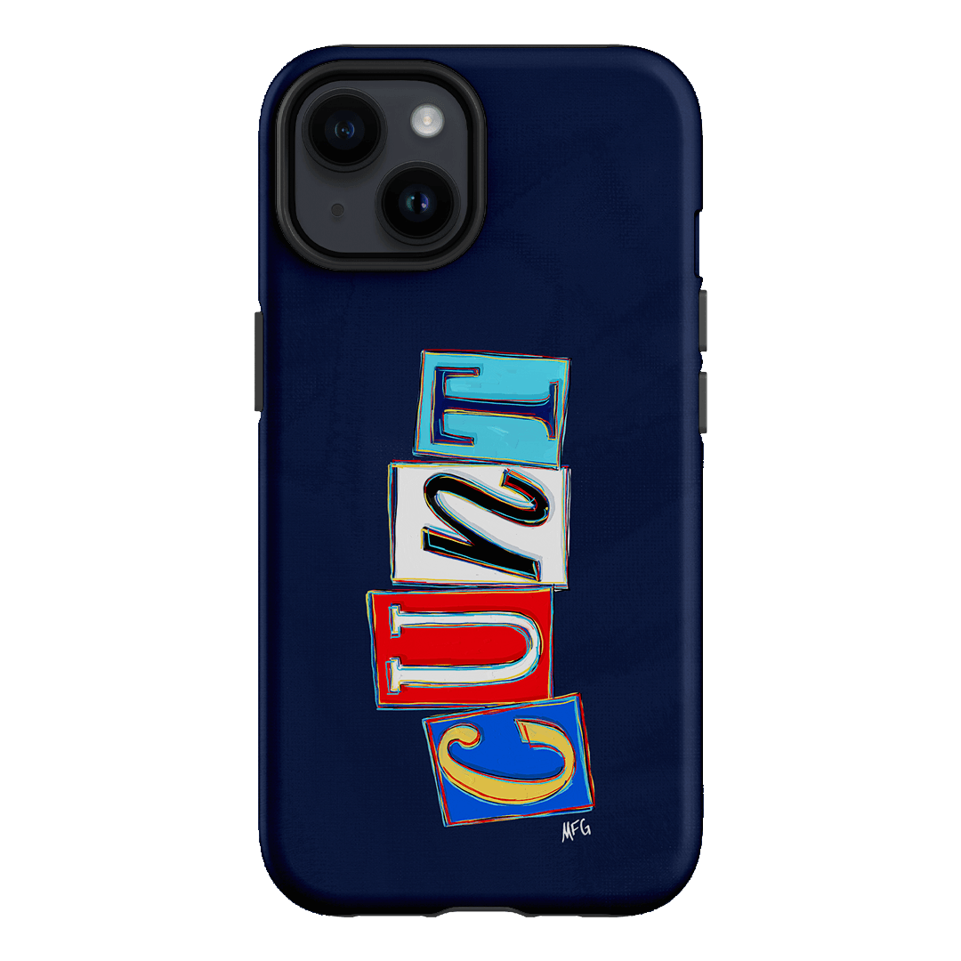 Lil Cnts Blue Printed Phone Cases iPhone 14 / Armoured by Margarbs Art - The Dairy