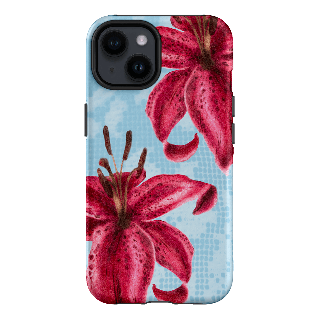 Lillies Printed Phone Cases iPhone 14 / Armoured by Sally Hungerford - The Dairy