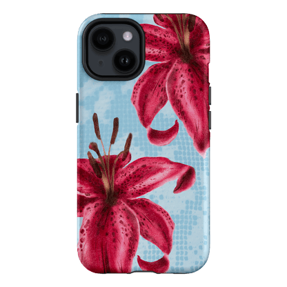 Lillies Printed Phone Cases iPhone 14 / Armoured by Sally Hungerford - The Dairy
