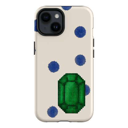 May Emerald Printed Phone Cases iPhone 14 / Armoured by Joiana - The Dairy
