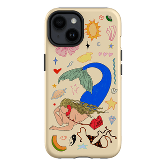 Mermaid Salad Cream Printed Phone Cases iPhone 14 / Armoured by Easty Beasty - The Dairy