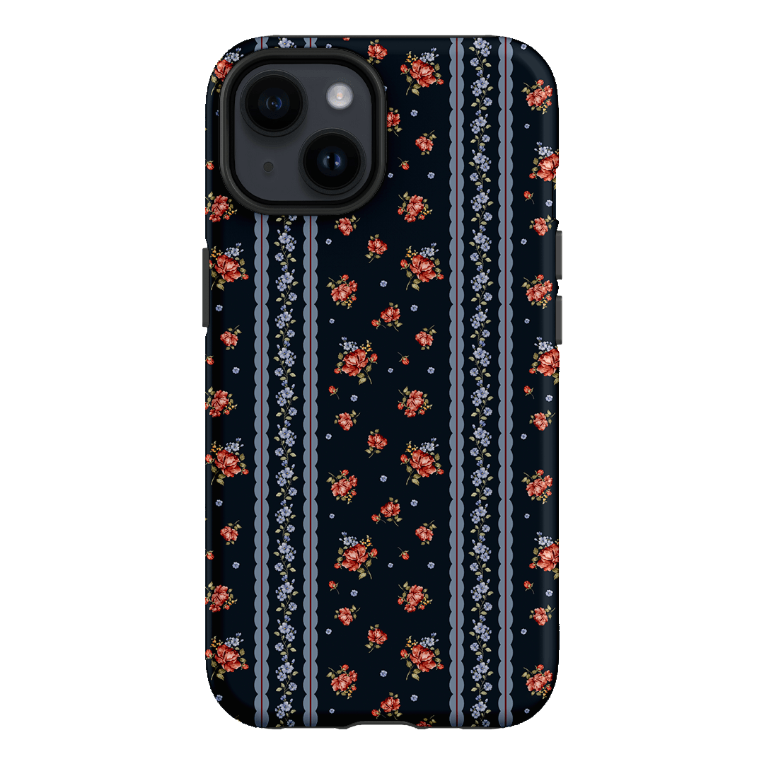 Midnight Stripe Printed Phone Cases iPhone 14 / Armoured by Kasiags Art - The Dairy