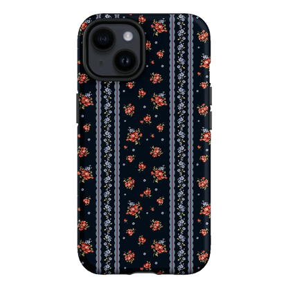 Midnight Stripe Printed Phone Cases iPhone 14 / Armoured by Kasiags Art - The Dairy