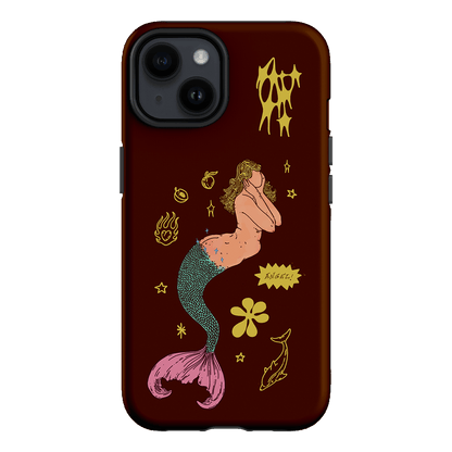 Mimi Chocolate Printed Phone Cases iPhone 14 / Armoured by Easty Beasty - The Dairy
