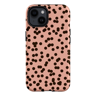 Mini Confetti Pink Chocolate Printed Phone Cases iPhone 14 / Armoured by Veronica Tucker - The Dairy