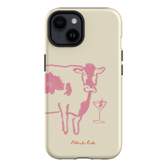 Mootini Pink Printed Phone Cases iPhone 14 / Armoured by Phthalo Ruth - The Dairy