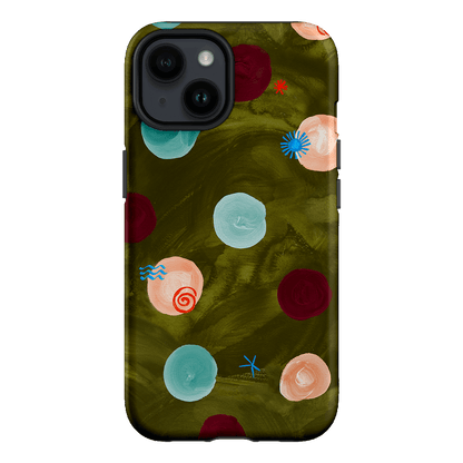 Olive Spot Printed Phone Cases iPhone 14 / Armoured by Charlie Taylor - The Dairy