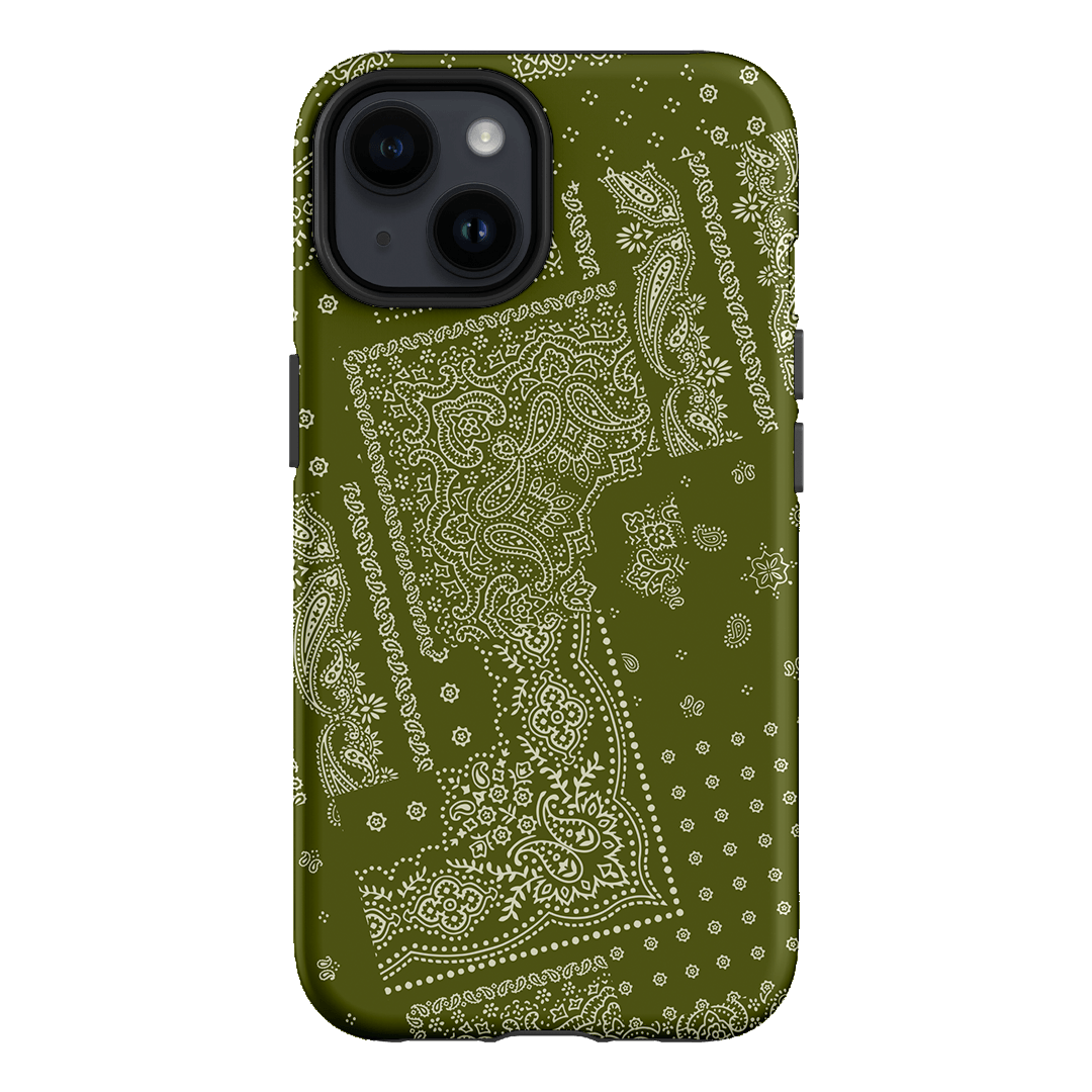 Paisley Fern Printed Phone Cases iPhone 14 / Armoured by The Dairy - The Dairy