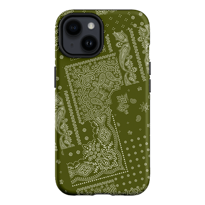 Paisley Fern Printed Phone Cases iPhone 14 / Armoured by The Dairy - The Dairy