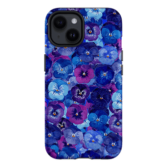 Pansy Jumble Printed Phone Cases iPhone 14 / Armoured by Kayla Henley - The Dairy