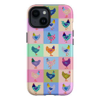 Pastel Chickens Printed Phone Cases iPhone 14 / Armoured by Kayla Henley - The Dairy