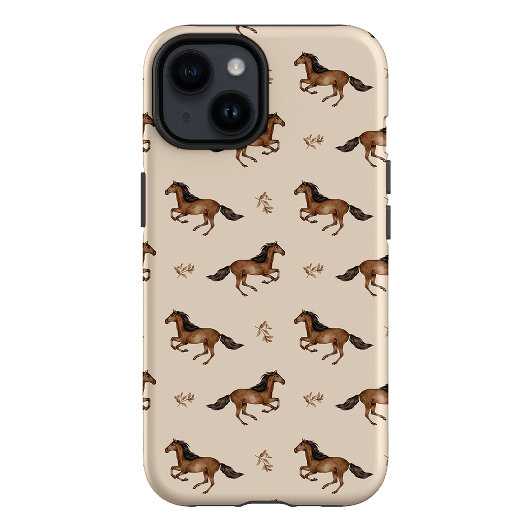Running Horse Printed Phone Cases iPhone 14 / Armoured by Kasiags Art - The Dairy
