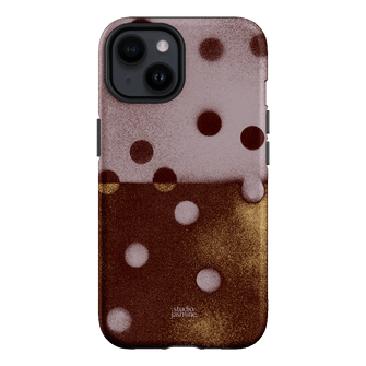 Rust Polka Dot Printed Phone Cases iPhone 14 / Armoured by Jasmine Dowling - The Dairy
