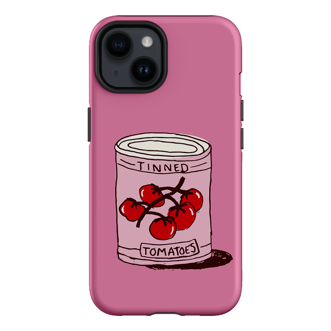 Saucy Pink Printed Phone Cases iPhone 14 / Armoured by The Dairy - The Dairy