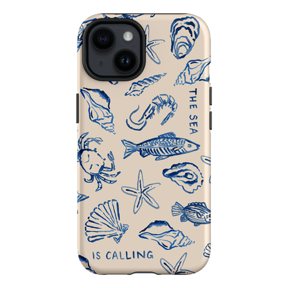 Sea Call Printed Phone Cases iPhone 14 / Armoured by Cass Deller - The Dairy