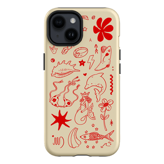 Spiced Cowboy Cream Printed Phone Cases iPhone 14 / Armoured by Easty Beasty - The Dairy