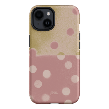 Strawberry Polka Dot Printed Phone Cases iPhone 14 / Armoured by Jasmine Dowling - The Dairy