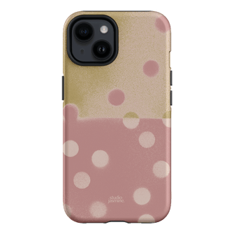 Strawberry Polka Dot Printed Phone Cases iPhone 14 / Armoured by Jasmine Dowling - The Dairy