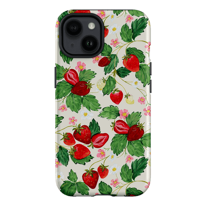 Strawberry Patch Printed Phone Cases iPhone 14 / Armoured by Ellie Mae - The Dairy