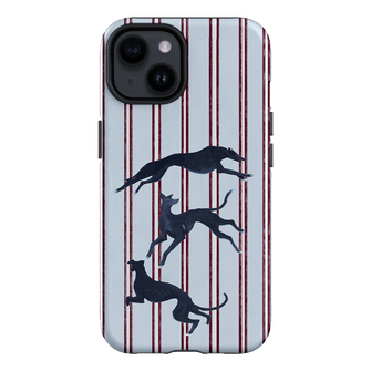 Stripey Hounds Printed Phone Cases iPhone 14 / Armoured by Lisa Hu - The Dairy