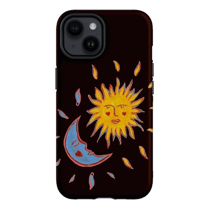 Sun & Moon Plum Printed Phone Cases iPhone 14 / Armoured by BG. Studio - The Dairy