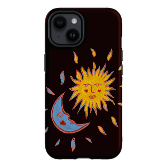 Sun & Moon Plum Printed Phone Cases iPhone 14 / Armoured by BG. Studio - The Dairy