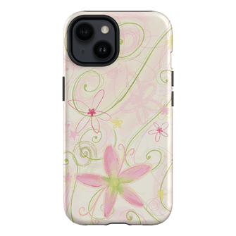 Swirl Pink Printed Phone Cases iPhone 14 / Armoured by Kayla Carr - The Dairy