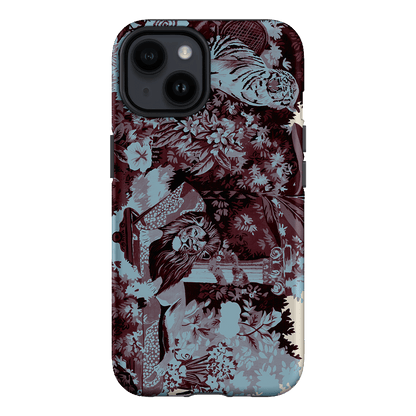 Tippi Blue Printed Phone Cases iPhone 14 / Armoured by Desmond & Dempsey - The Dairy