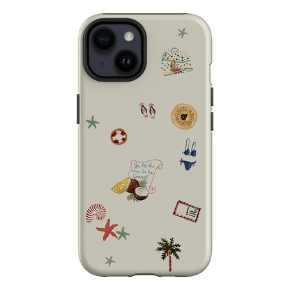 Vacay All Day Cream Printed Phone Cases by Antipodean - The Dairy